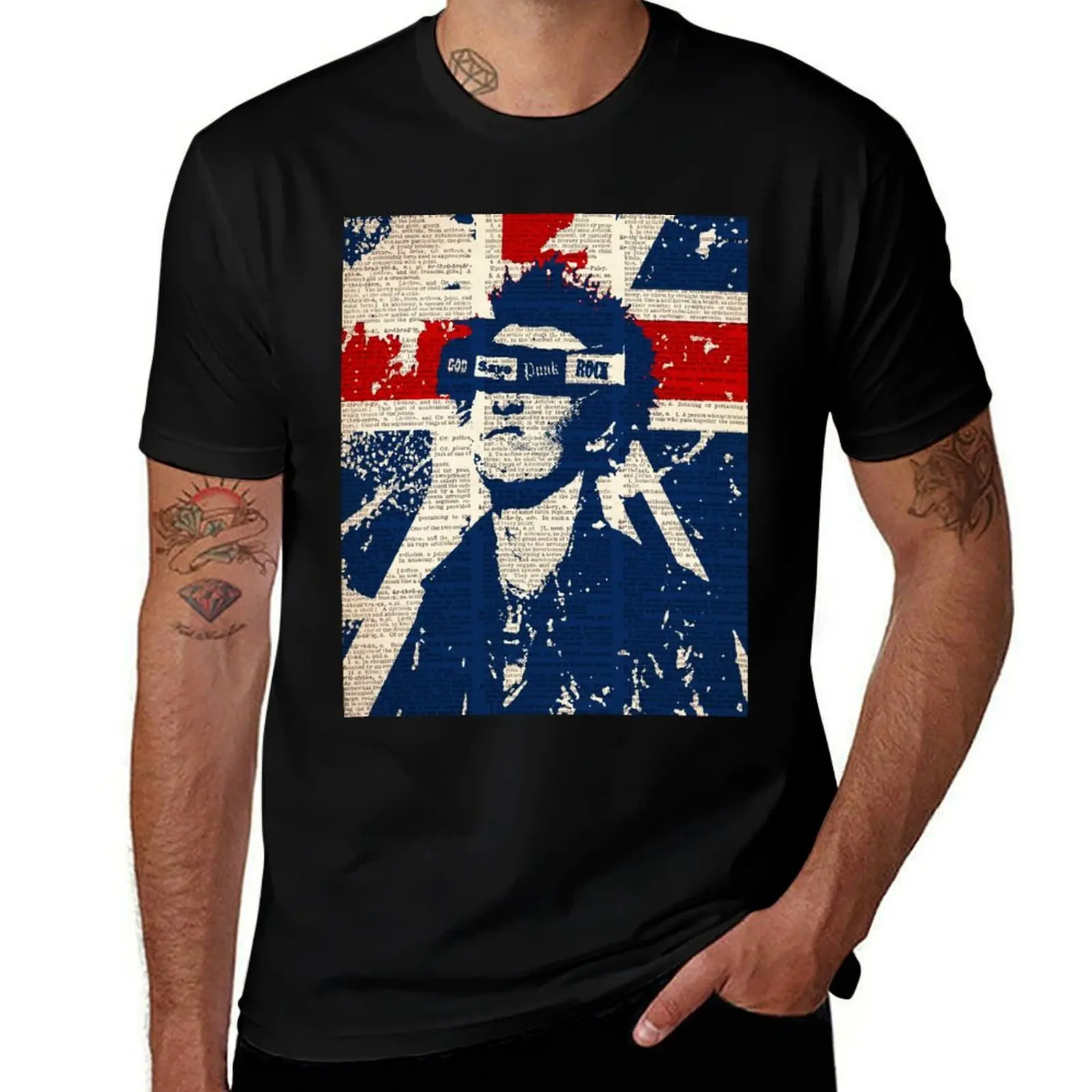 

PUNK music / SP T-Shirt Plus Size Basic Short Sleeve Top