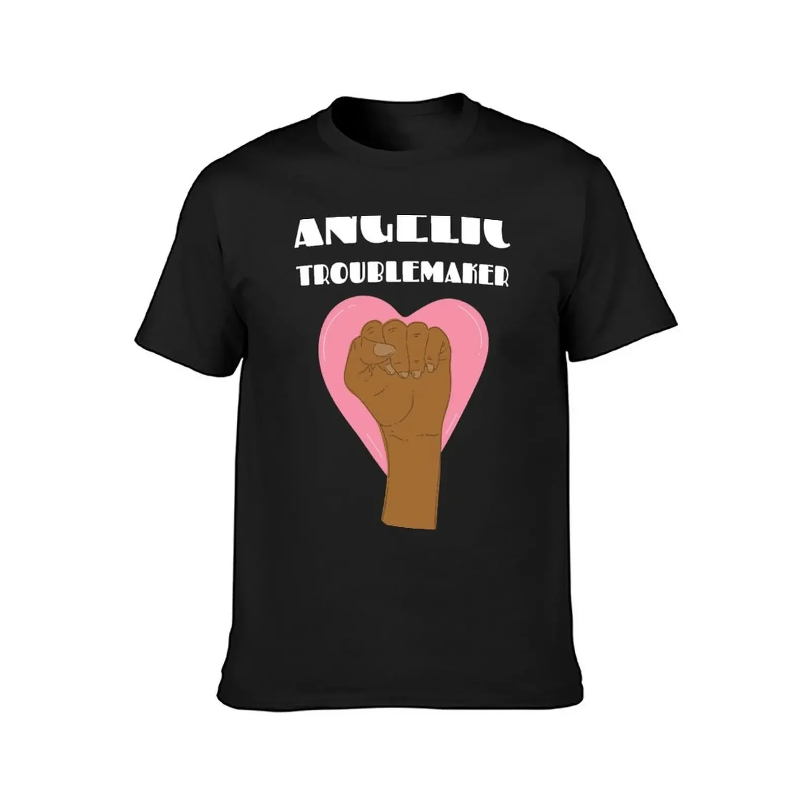 Angelic Troublemaker T-Shirt heavyweights sports fans vintage t shirts mens graphic t-shirts big and tall