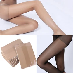 4 Colors Stocking Plus Size Sexy Breathable Tights Transparent Women Pantyhose Ultra-thin Nylon Tights Stockings Lingerie