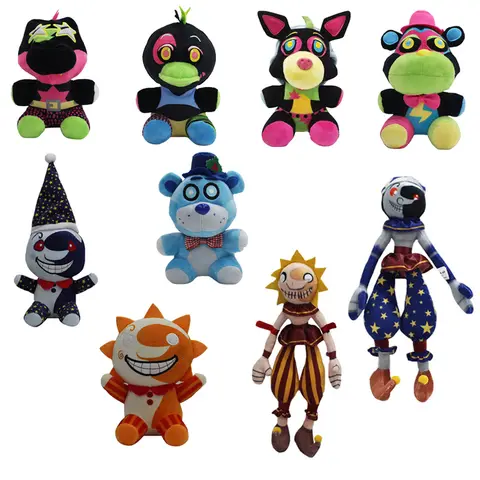Muñecos de peluche FNAF para niños, juguete de seguridad Bug Fnaf Mangle Foxy, Freddy Fazbear BOSS, regalos, novedad de 2022, 1 ud.