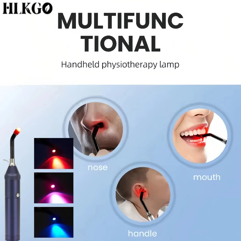 

3 in 1 Laser Therapy Device for Cold Sores Treatment, Canker Sore Healer and Body Muscle Pain Relief