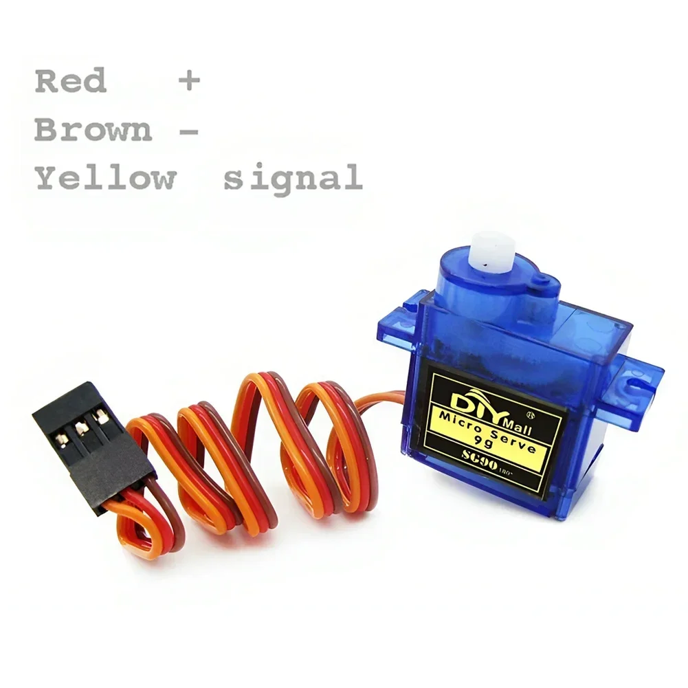 2/4/10 قطعة SG90 محرك معزز 9G مايكرو سيرفو 180 درجة RC سيرفو التناظرية أجهزة صغيرة ل RC سيارة روبوت لعبة الطائرة اردوينو