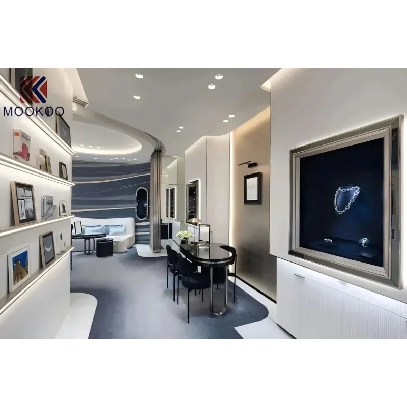 custom.High Quality Glass Vitrine Display Cabinet Jewelry Shop