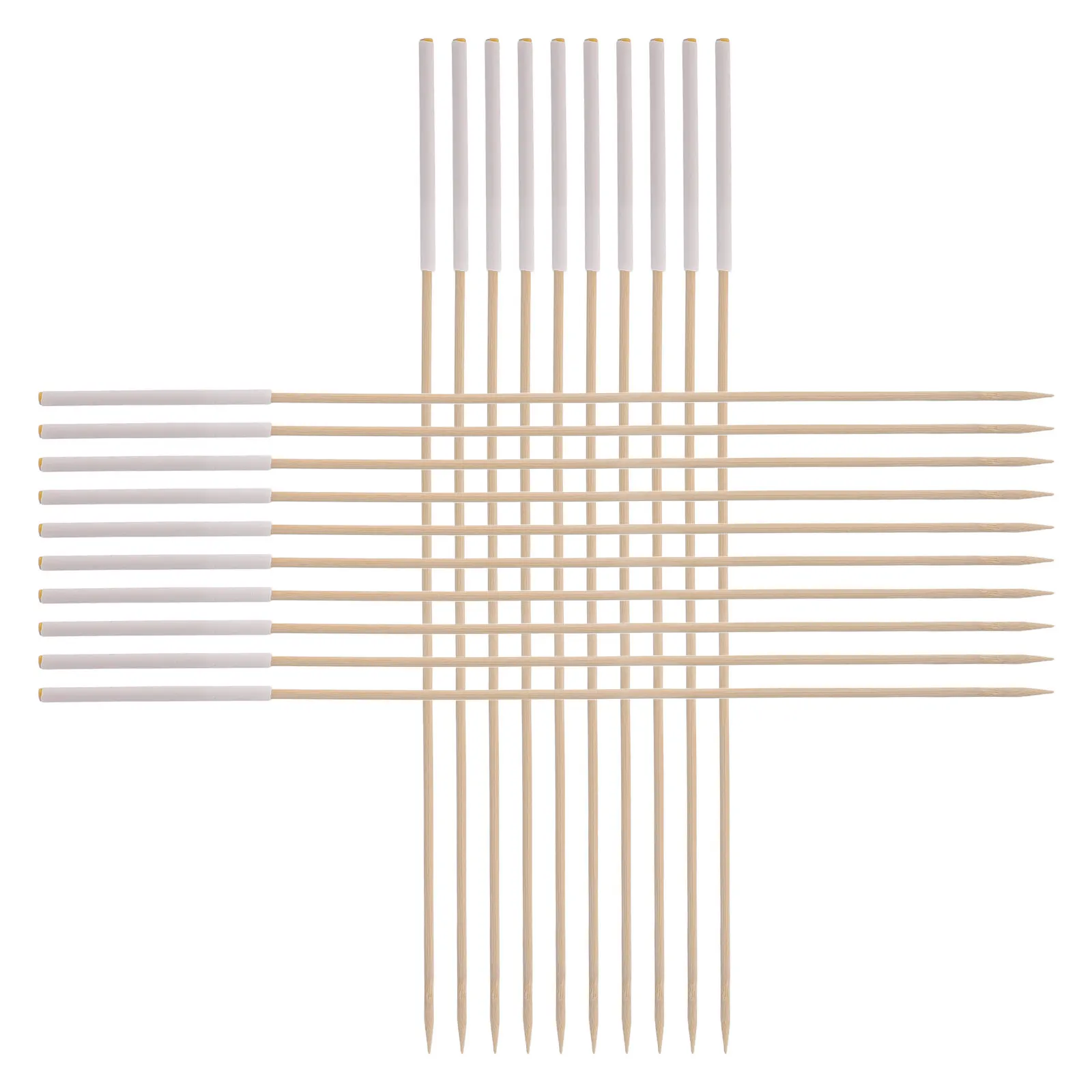 20 bâtonnets de bambou écologiques pour la préservation de bouquets de mariage DIY, kits d'arrangement floral, fournitures de fixation pour fleuristes et artisanat
