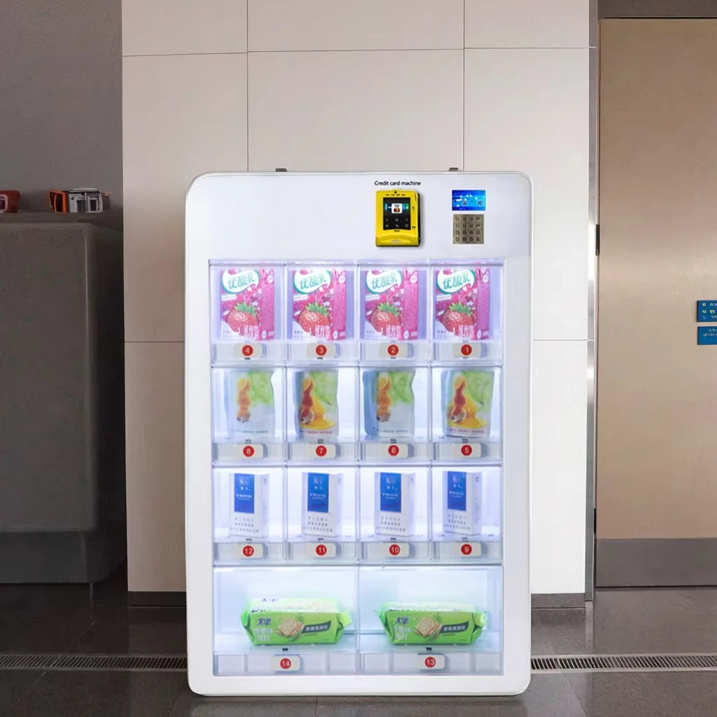 

Custom Hot Quality Wholesale Customized Machine for Commercial Street Snack Drink Vending Machine