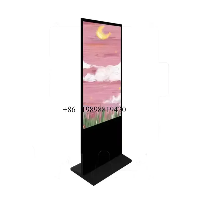 Wmwmnu 43 Inch Android Splicing LED Display Kiosk Digital Advertising Screen Floor Stand Totem Digital customized product