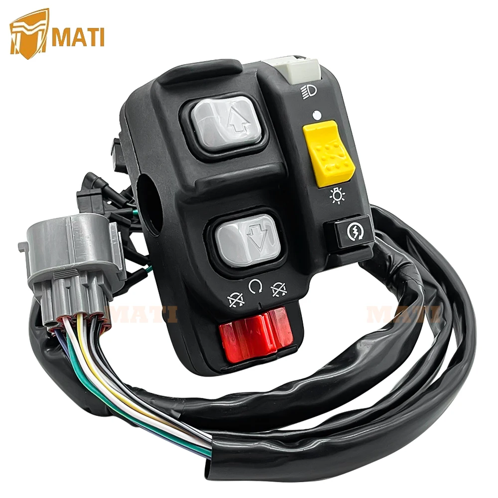 Left Handlebar Switch Electric Shift Start Stop Headlight for Honda TRX420 TRX420FA TRX420FPA Rancher 420 35140-HP7-A02