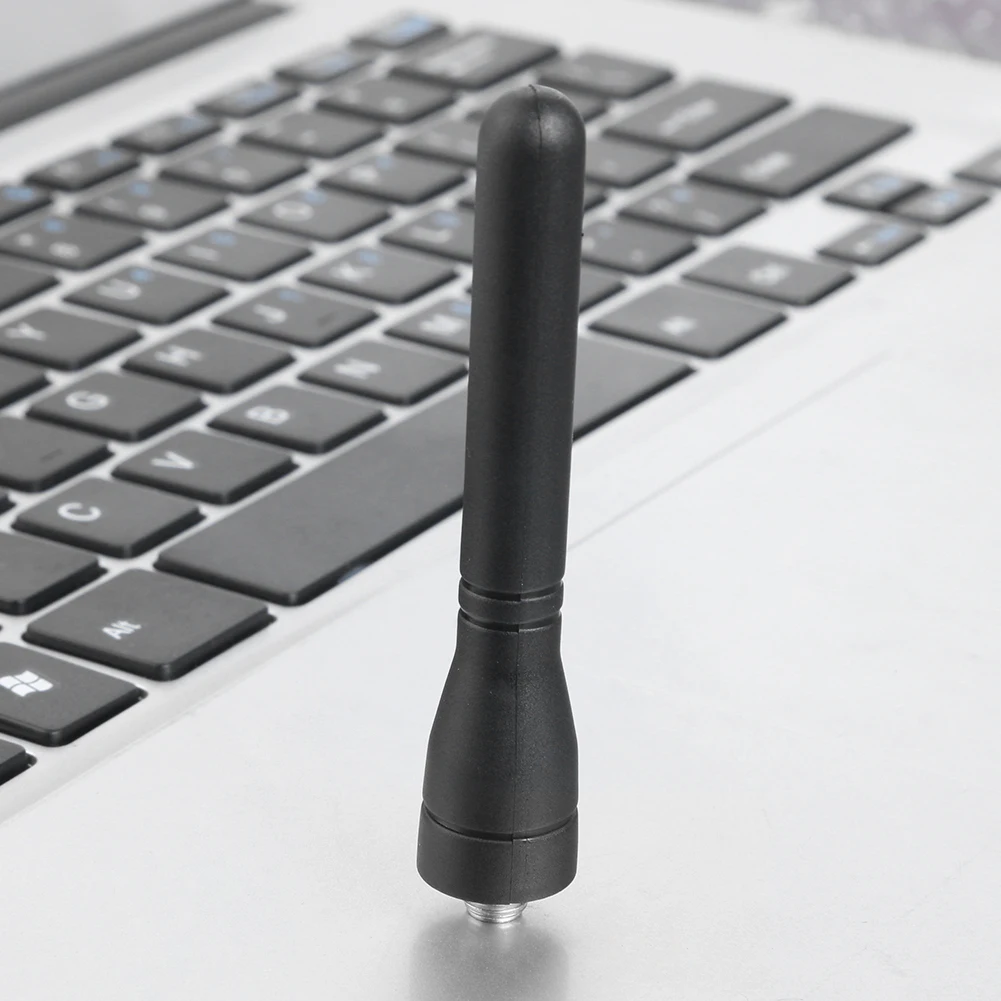 1 buah Mini antena lembut SF20 Dual Band UHF/VHF SMA-F pria untuk BAOFENG untuk Kenwood Radi J60A