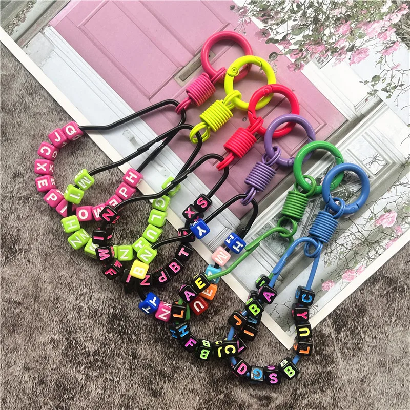 

Веревка, брелок, шнурок, металлическое кольцо для ключей, милый шнурок, цветные аксессуары «сделай сам», ювелирные изделия для телефона, ремешок для ключей, сумки, подвеска