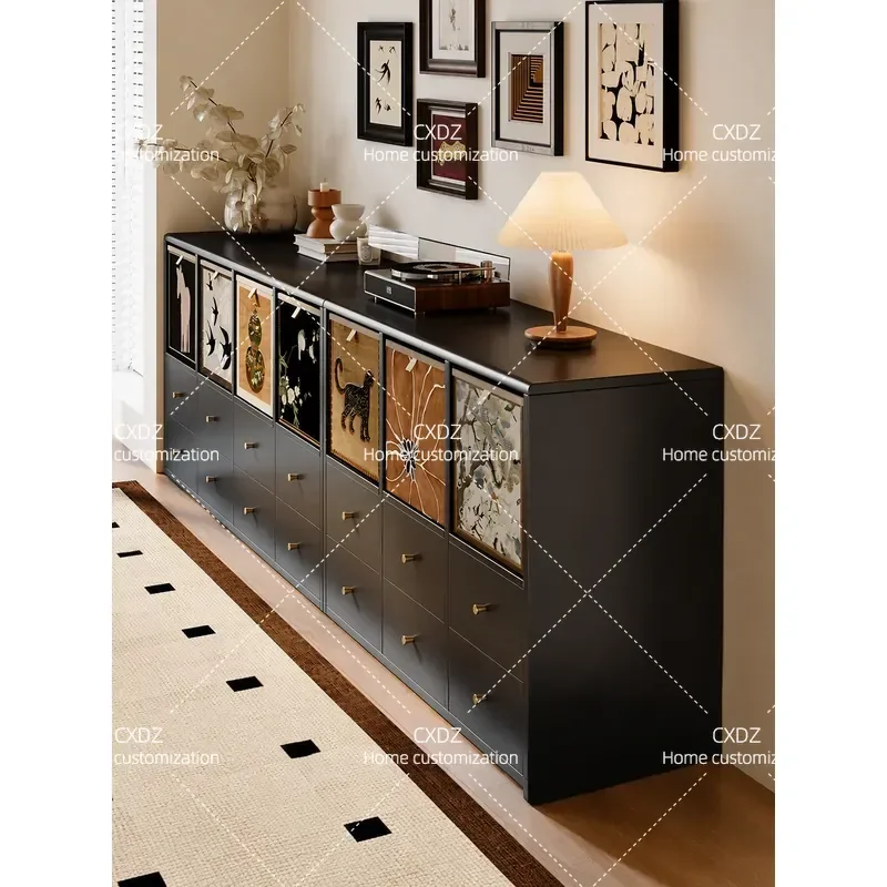 Antique Steel Bookshelf Floor Standing Storage Cabinet with Lattice Design Locker Integrated Bookcase for Home Office Living