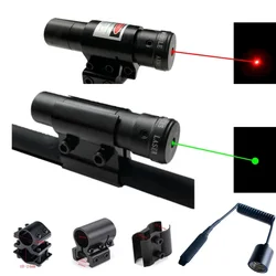 Red/Green Dot Laser Sight Scope Laser With Mount For Pistol Picatinny Rail And Rifle Tactical For Airsoft Hunting Shooting