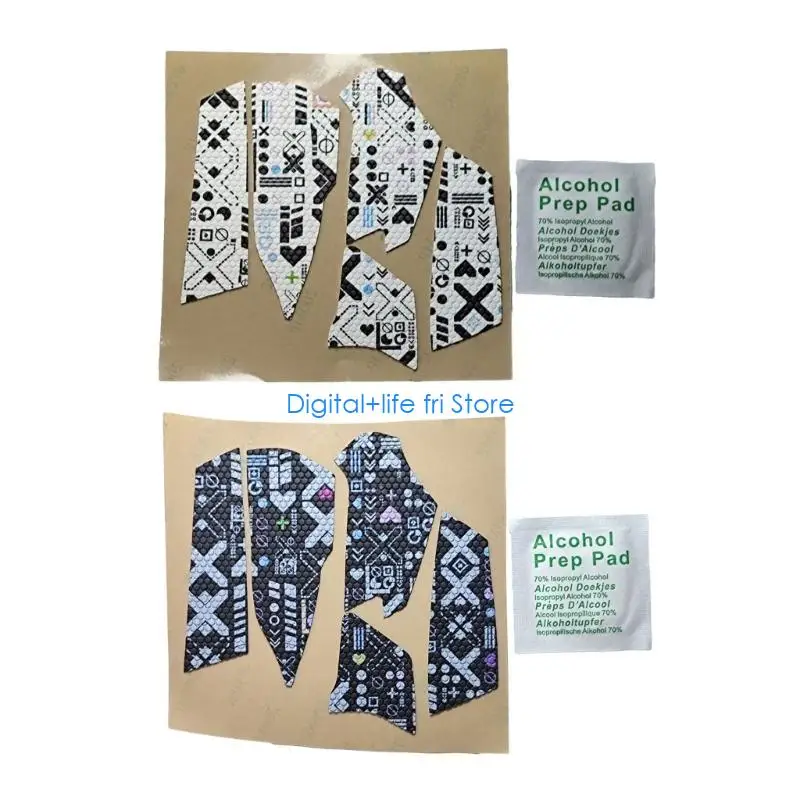 E06D Mouse Grip Tape Side Sticker for G502X Sweat resistant Mouse Skin