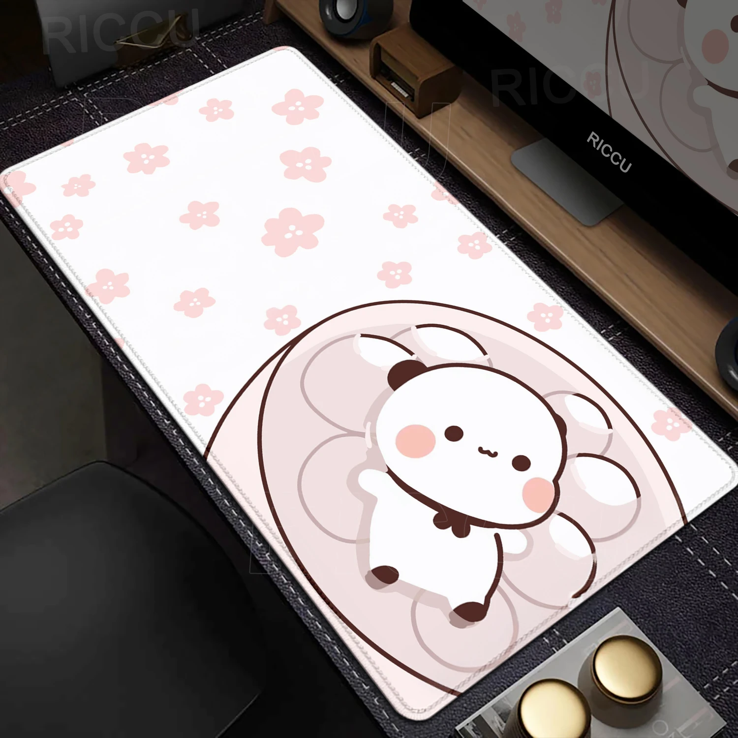 Cartoon Bubu Dudu Cute Deskmat Xxl Gamer Mouse Pad Anime Computer Table Mat Pc Accessories Mousepad Large Mats Office Mause Pads