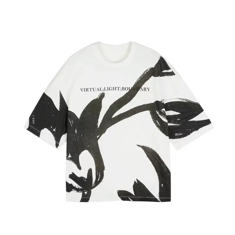Y2k T Shirt for men New Fashion Summer Hawaii Streetwear Pullover Vintage Clothes Short SleeveT-Shirts image 4