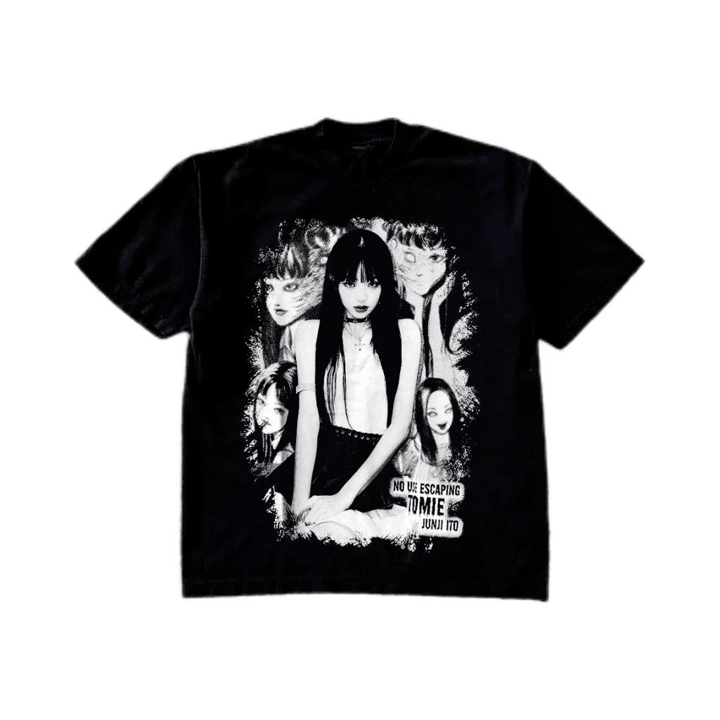 

Minimalist Trendy Cotton Loose-Fit Short-Sleeve T-Shirt, Unisex Couple's Matching Streetwear Top Heavyweight Cotton Short-Sleeve