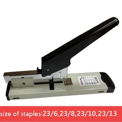 Heavy Duty 120 Sheets Stapler With Ruler, Adjustable Binding Thickness Metal Paper Stapler Fit Staples 23/6, 23/8, 23/10, 23/13