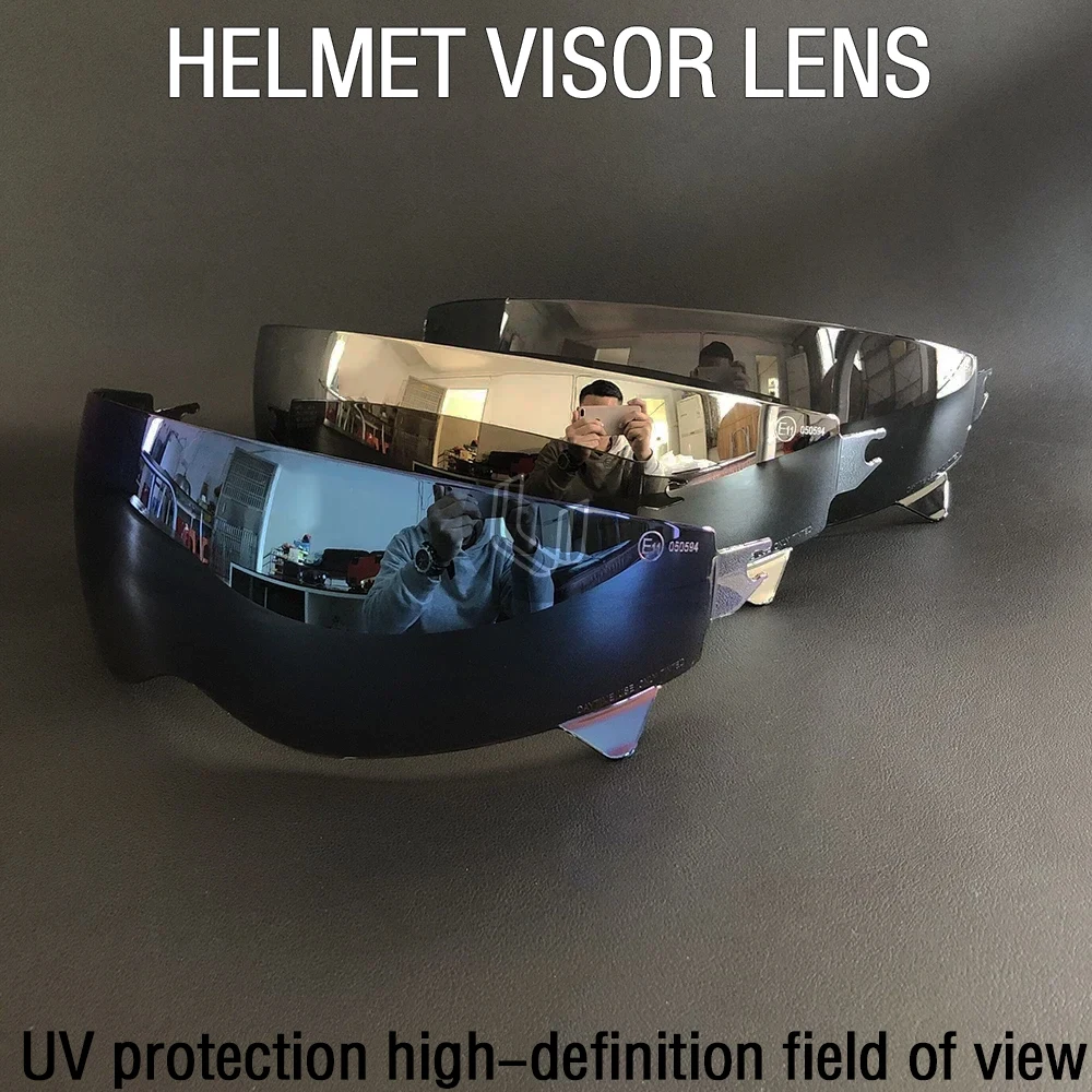 

Мотоциклетный шлем с защитой от ультрафиолета, козырек для ПК, дымчатый темный сменный козырек для Scorpion EXO Combat/Covert - X Retro