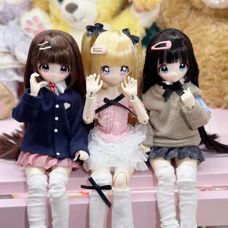 

Горячая новинка: Оригинальная коллекционная кукла BJD серии «Не трогай мои чёлки» с подвижными суставами, набор для пересадки волос из резины, оригинальная слепая коробка