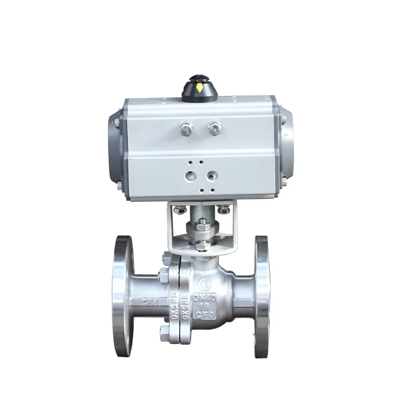 

Q641F-16PC stainless steel flanged ball valve cast steel explosion-proof and high temperature steam resistance