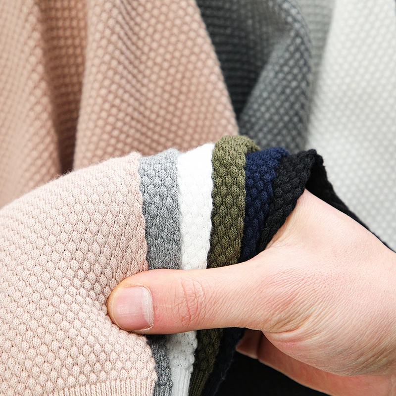 100 Baumwolle High-End-Marke männer Revers Kurzarm T-Shirt Sommer Neue Einfarbig Kleine V-ausschnitt Mode Business freizeit Männer derbekleidung – Detail 19