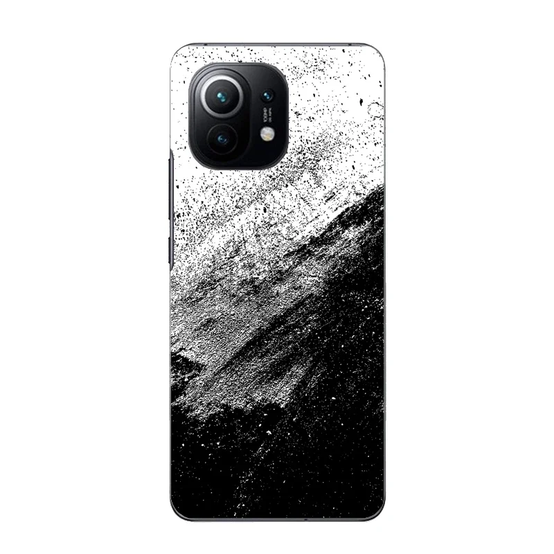 3D Colorful Cute Pattern Matte Skin Film Phone Back Wrap Sticker For Xiaomi Mix 4 MIX3 Poco F3 F2 Pro Redmi K30 Pro Wrap Films