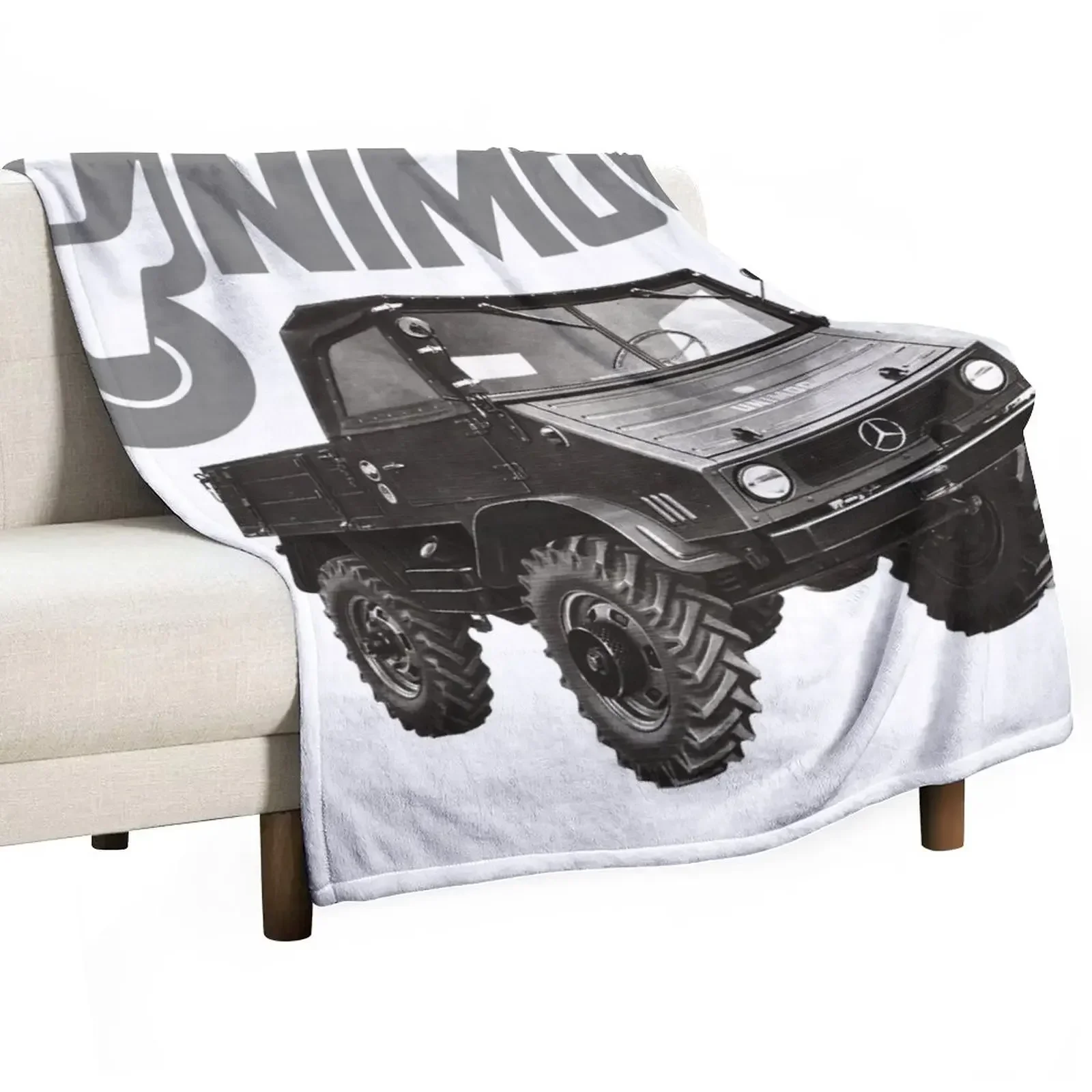 

UNIMOG oldschool Throw Blanket Sleeping Bag Softest Blankets