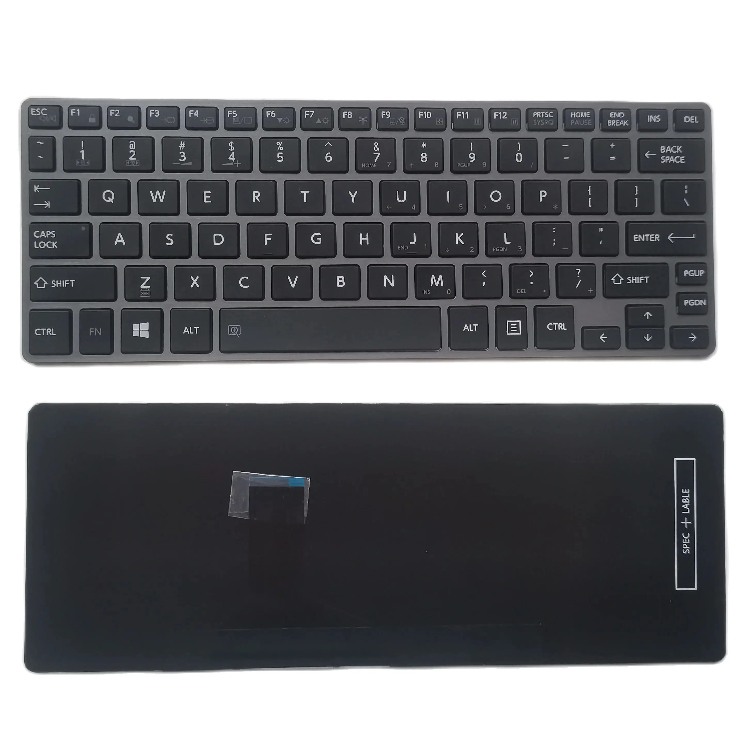 

New English Spanish French Keyboard For Toshiba Portege Z30 Z30 A Z30-A Z30-B Z30-C Z30T-A Z30T-B Z30T-C Z30-A1310 US SP FR
