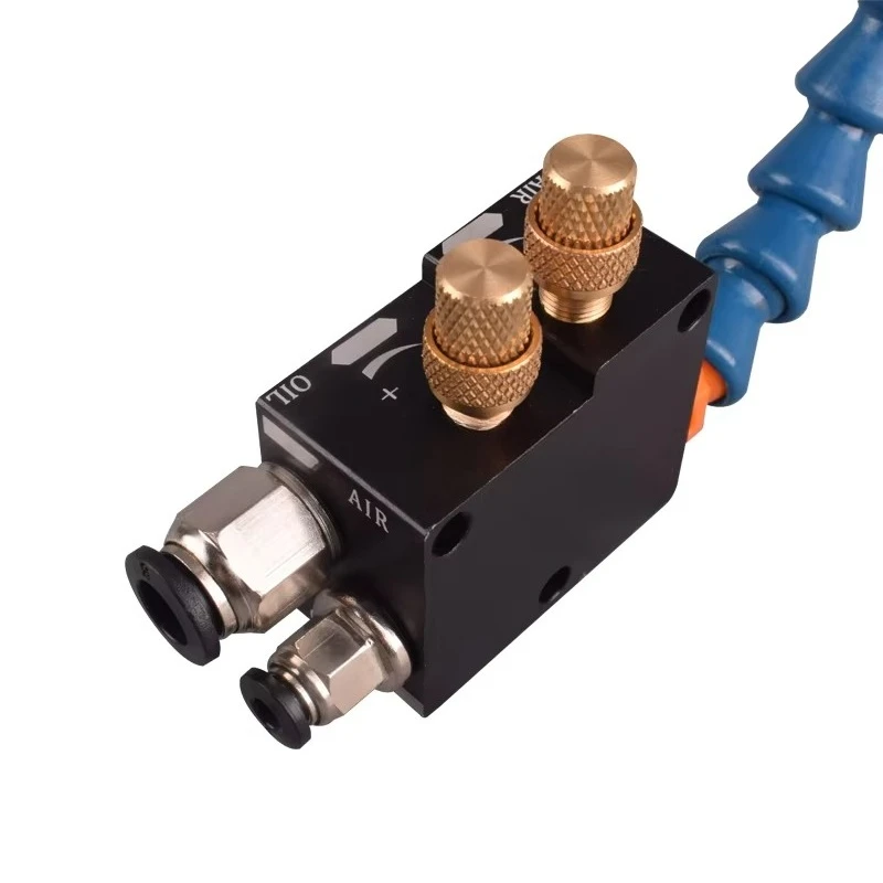 ノズル 8 ミリメートルエアパイプ漏れなしミストクーラント潤滑スプレーシステム CNC 旋盤フライスドリル彫刻工作機械冷却