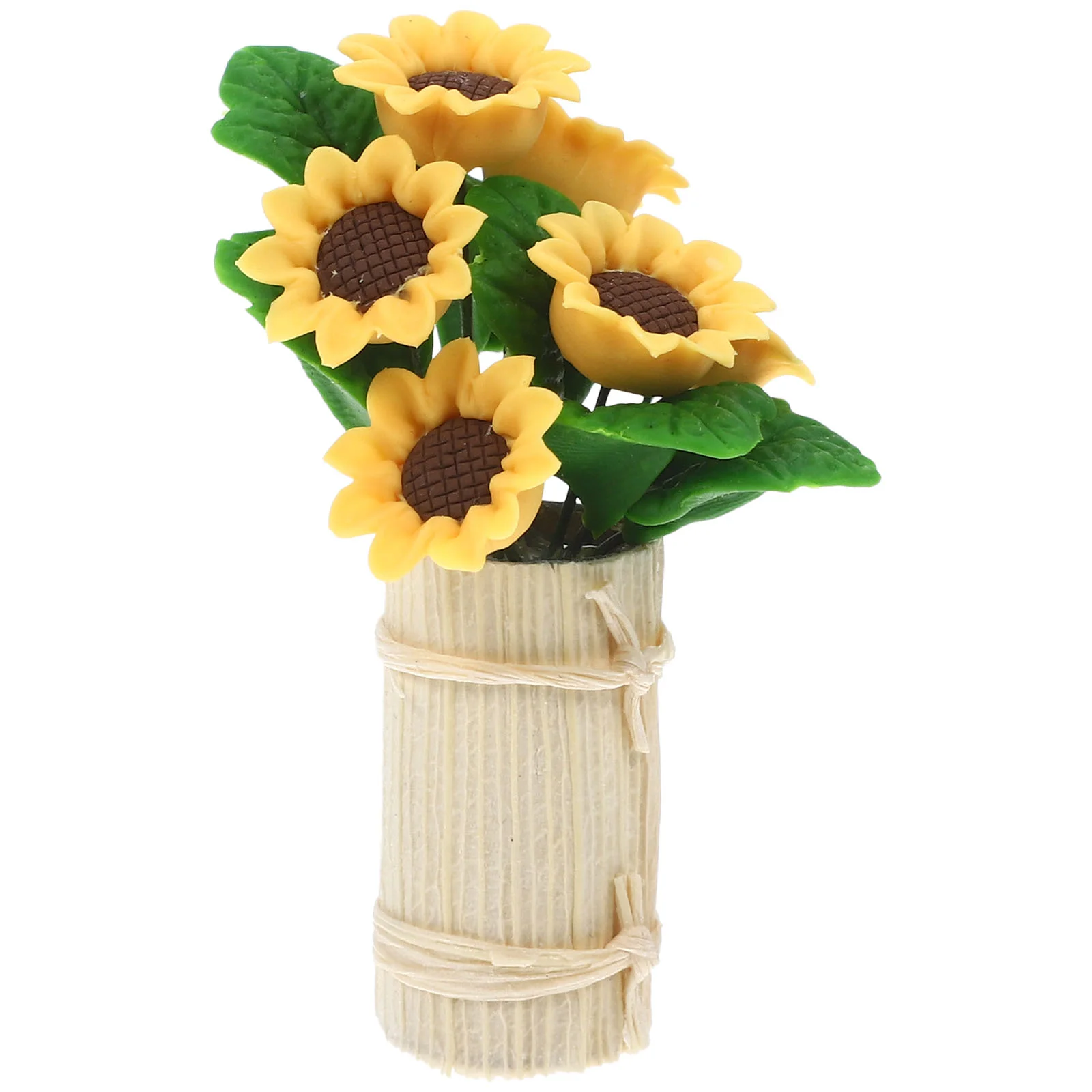 Mini Flower Craft Pot Vase Stuff House Bottle Decoration Miniature Ornament for Model