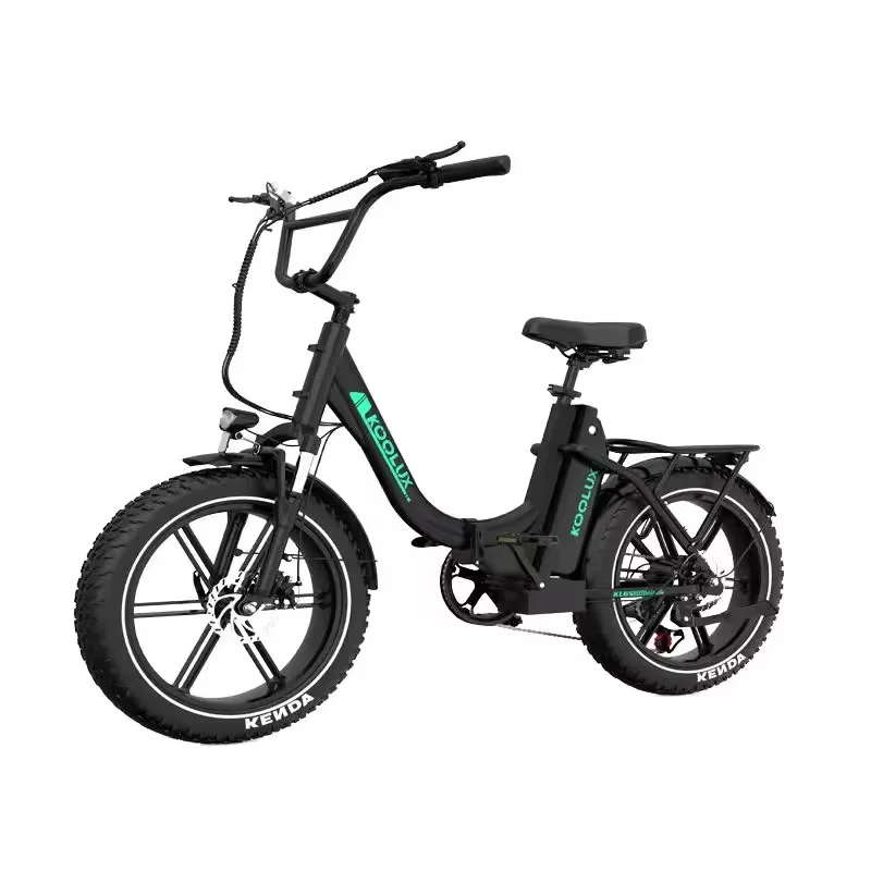 AliExpress E-bicycle 500W Brushless Motor 48V15.6AH Lithium Battery Hydraulic Brake Ebike Fold 20*4 Inch All-terrain Fat Tire Electric Bike