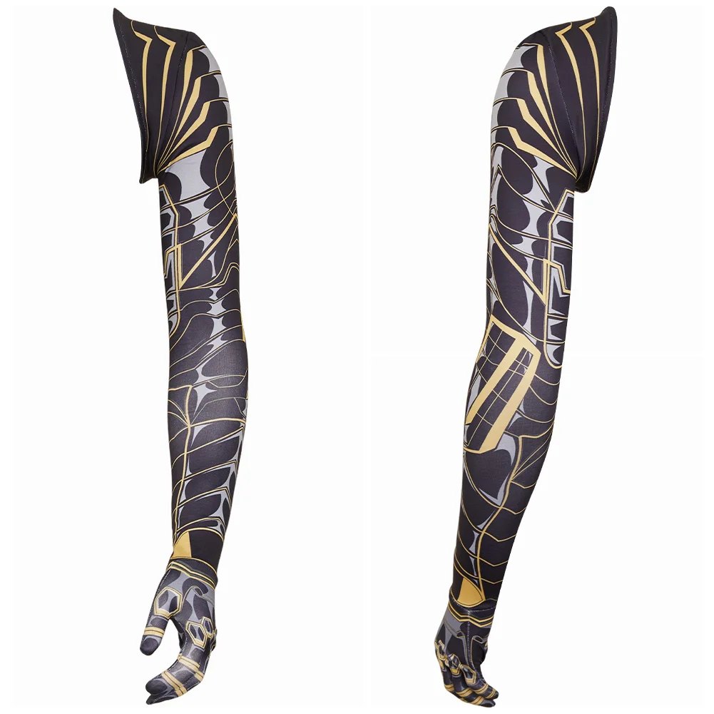 Movie Bolts of Thunder 코스프레 Bucky Barnes Glove Hallowmas 파티 카니발 역할 놀이 소품 의상 정장 복장 액세서리