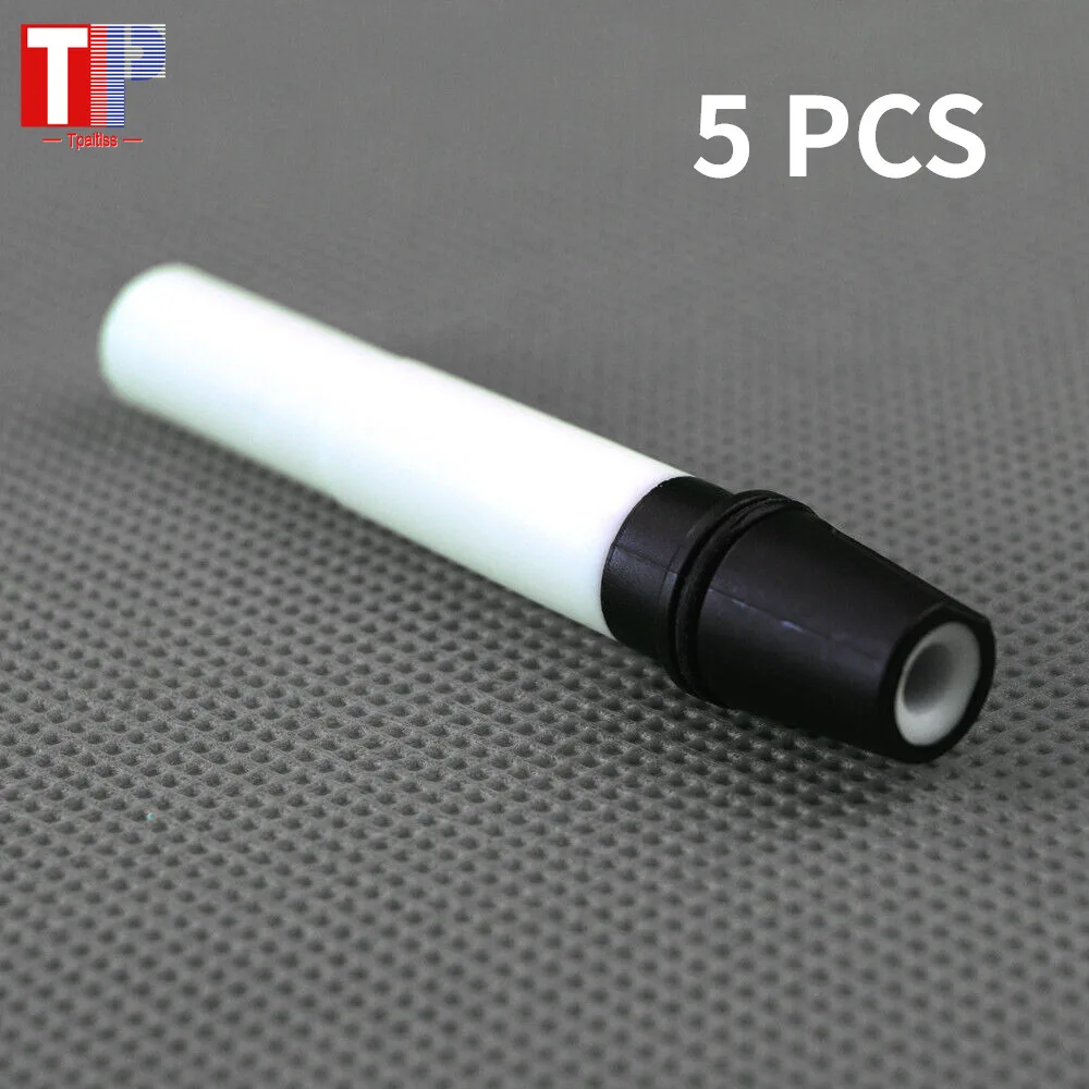 Tpaitlss 5 PCS PTFE 1006485 Venturi Insert Sleeve for Gema Powder injector OptiFlow IG06