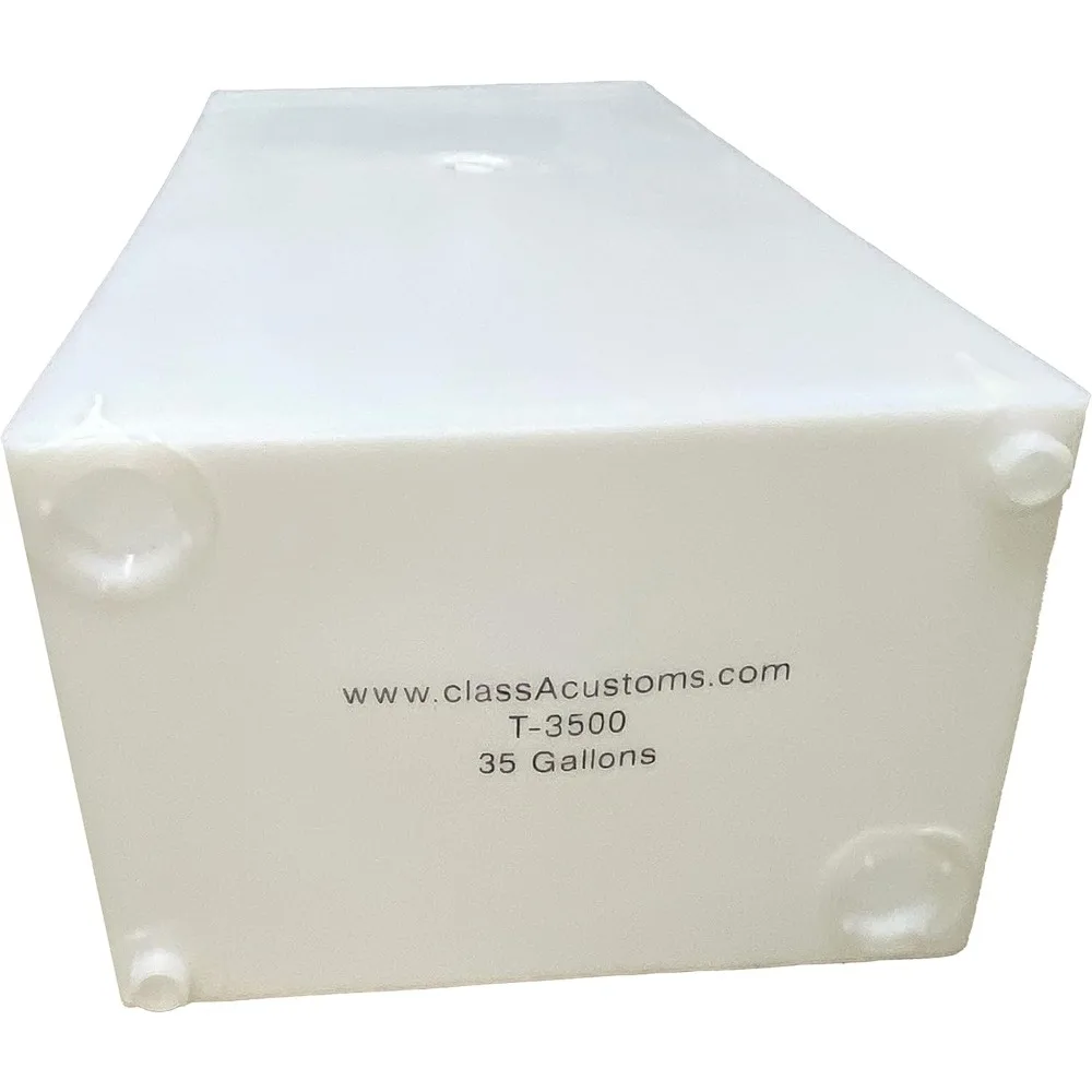 Tanque de agua dulce y gris para remolque de viaje - Capacidad de 35 galones |   T-3500 |   38,75x12x17,375