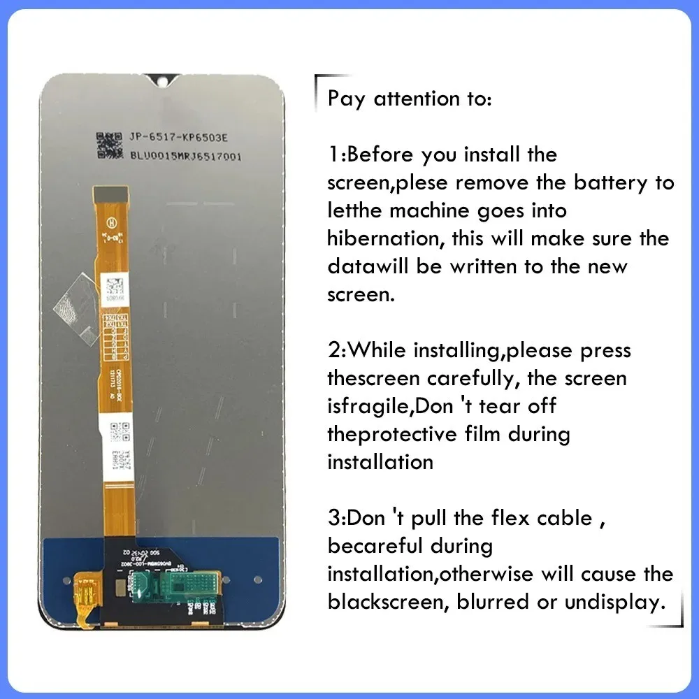 For VIVO Y81 Y83 Y91 Y93 LCD Display Screen assembly replacement