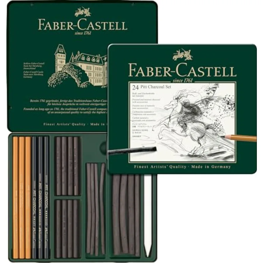

Faber-Castel 24 Piece Pitt Charcoal Set