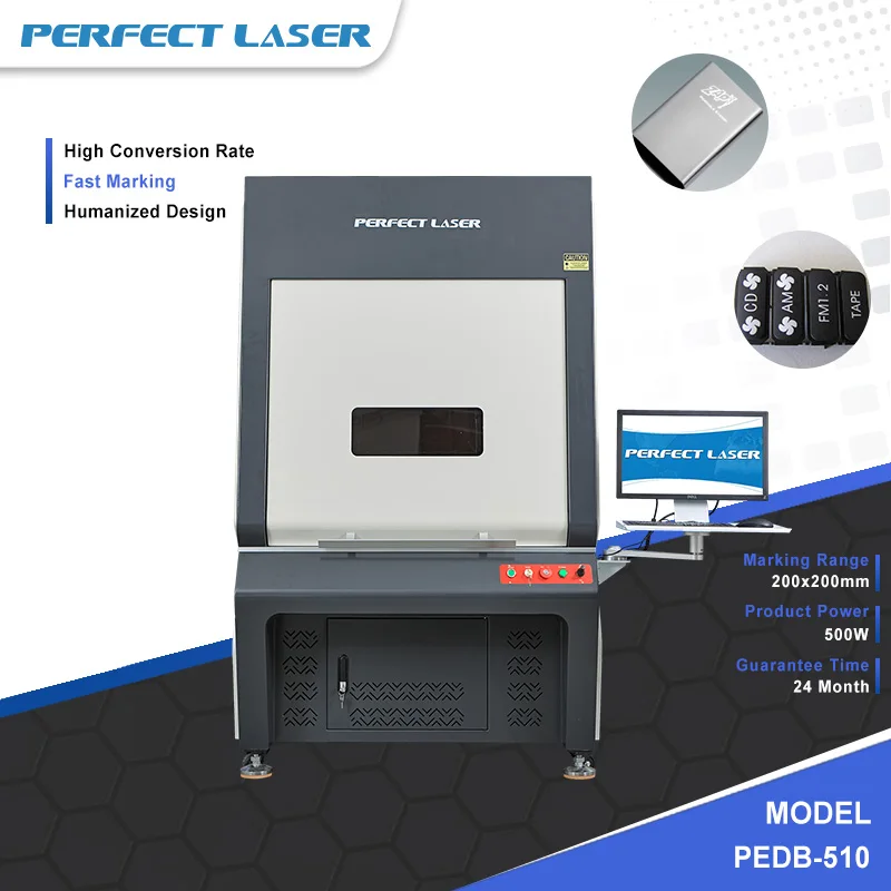 Ccd Vision Auto Focus Positioning System 20W Uv Laser Marking Machine Is Suitable For The Assembly Line Of Plastic Products