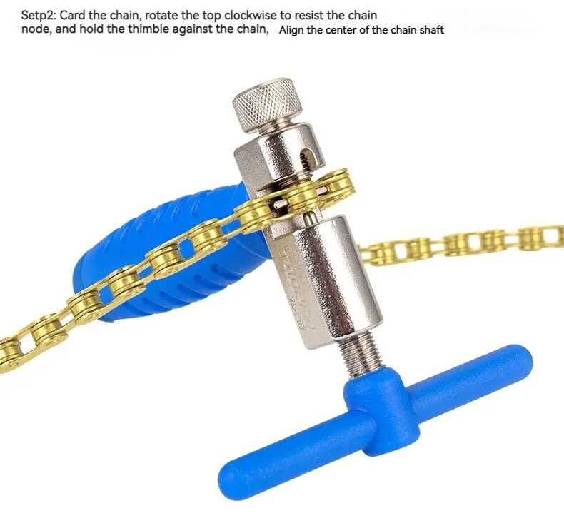 Fahrrad Kette Cutter Removal Tool High Carbon Stahl Radfahren Link Breaker Splitter Mountain Road Bike Reparatur Werkzeuge – Detail 14