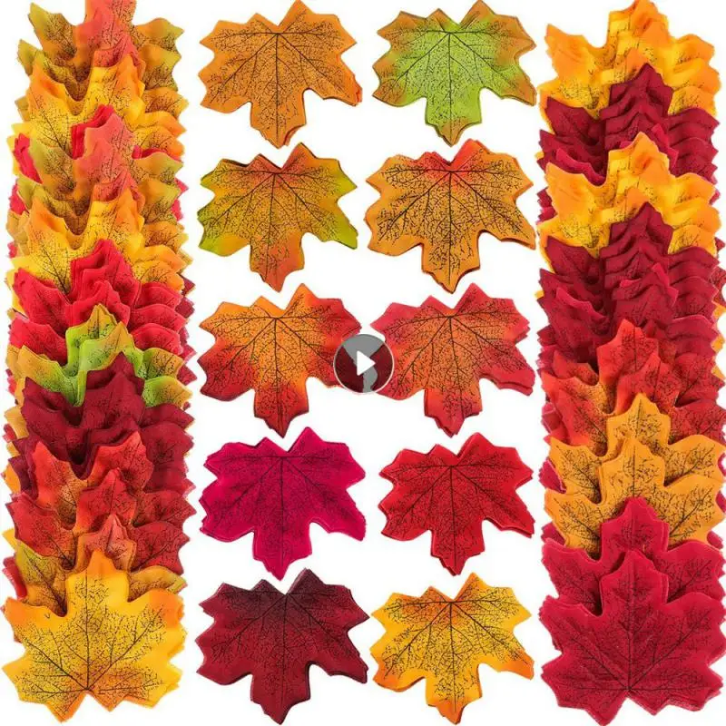 Maple Leaf Crafts 13g Craftsmanship 13 Optional Simulation Preferred Material Party Party Supplies Halloween Maple Leaf