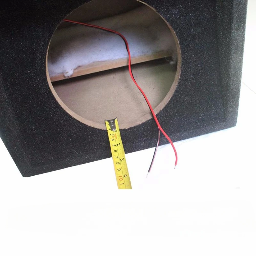 Subwoofer vacío de 10 pulgadas para modificación de Audio de coche, caja de madera con laberinto, compatible con Rockford Fosgate P P2 P3 T1/JL W6 W3 W1