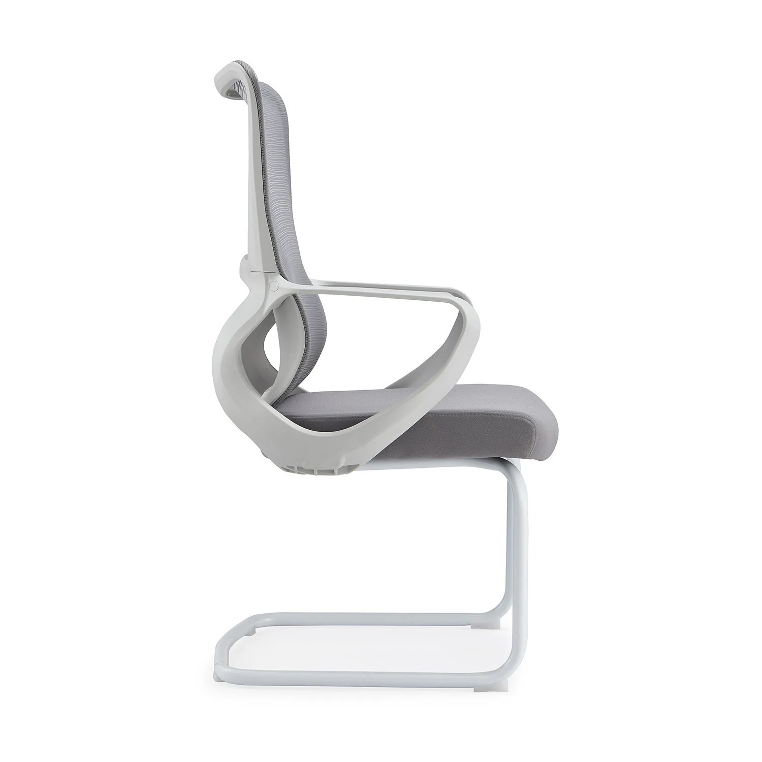 

Modern Home Furniture Mesh Office Chair Factory Wholesale Low Price without Wheels for Conference Staff