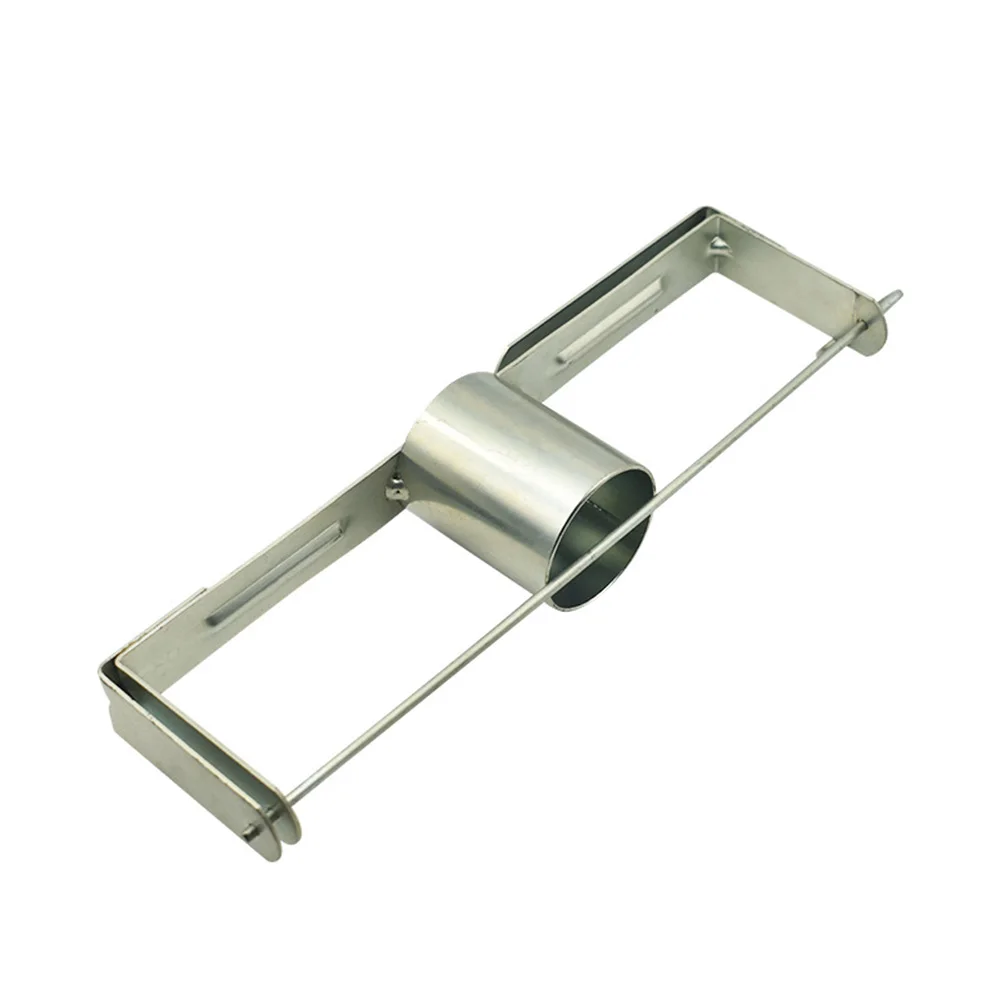 Ergonomic Handle Tape Dispenser For Drywall Taping No Assembly Required Comfortable Grip Galvanized Steel Stainless Steel
