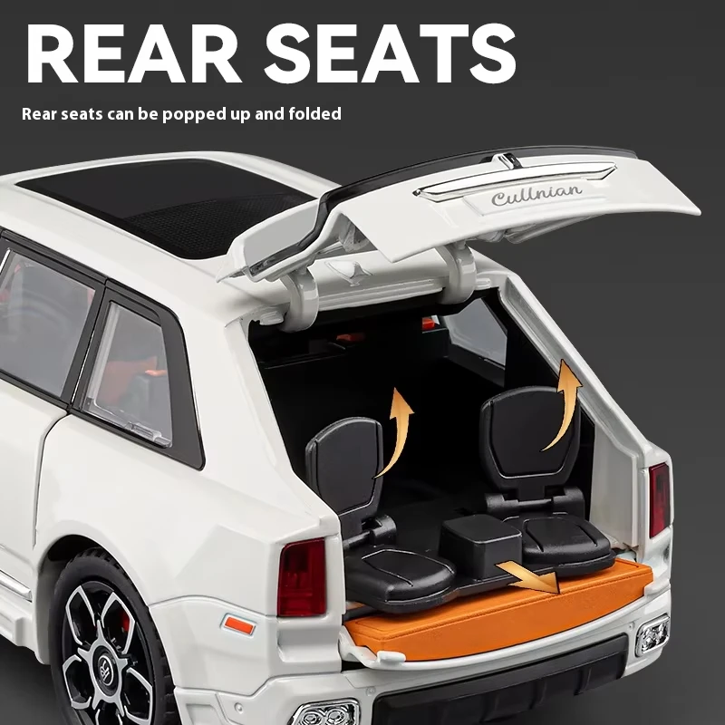 1:24 Russia SHERP ATV ALL-TERRAIN VEHICLE Alloy Car Model Sound and Light Pull Back Children's Toy Collectibles Birthday gift