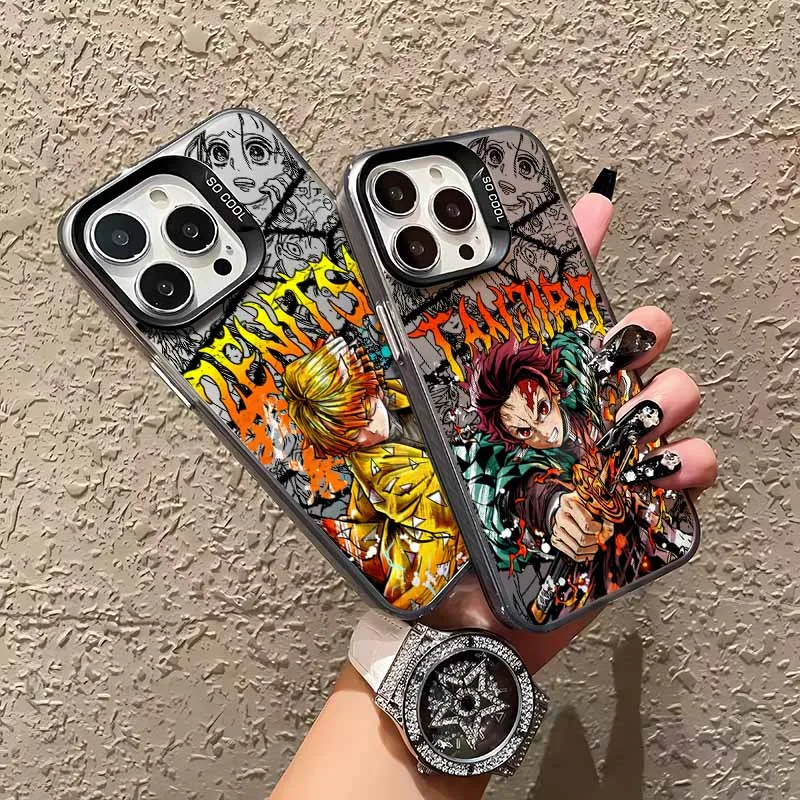 حار الدم أنيمي شيطان القاتل ل Xiaomi 15 15T 14 14T 13 13T 12 12T 11 Pro POCO X7 X6 X5 X3 F6 F5 NFC لينة الملونة جراب هاتف