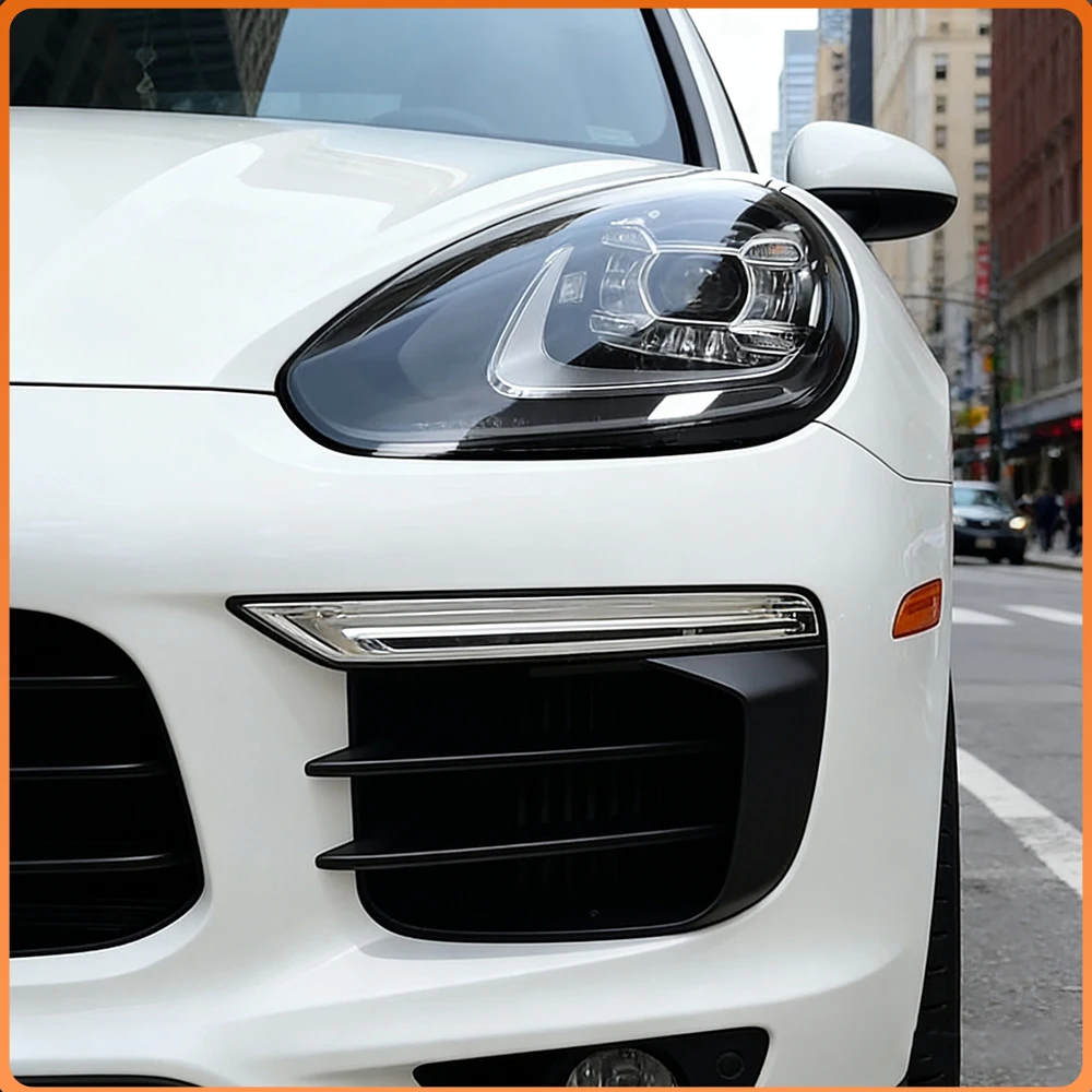 

For Porsche Cayenne 958.2 2015-2017 Auto Headlights Assembly Upgrade LED 19 style Projector lens Plug and Play Car Accessories