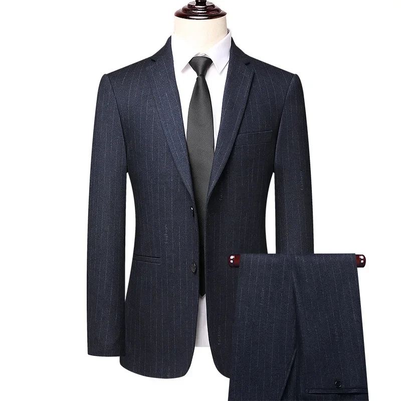 (66) Men\'s Suits, Casual Business Suits, Slim Fit, Formal Jackets, Wedding Suits for Groomsmen