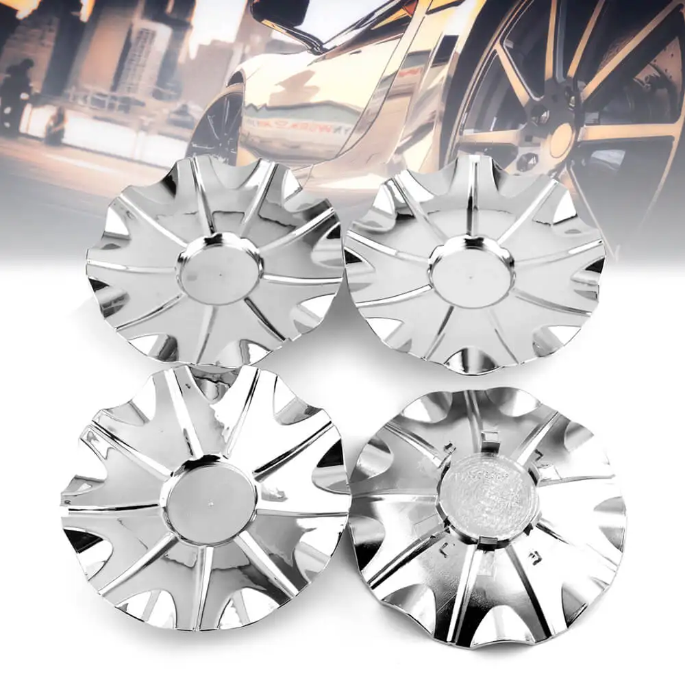 4 pcs Car Wheel Center Hub Caps180mm For 2Crave Rim Chrome 22×9.5 Wheels Replace Car Exterior Accessories C901301CAP No.3