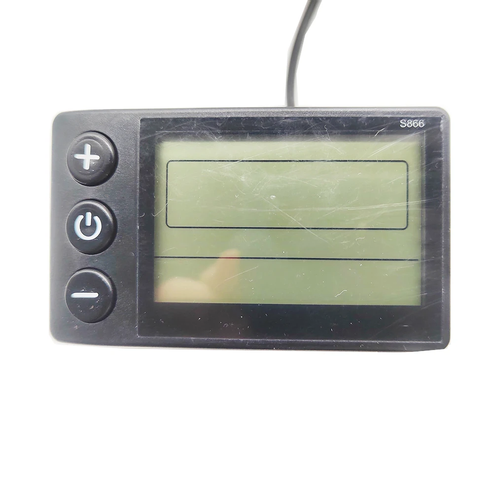24V 36V 48V 350W 250W MAX20A E-Bike/Elektroroller Bürstenloser Controller S866 LCD-Display für Elektrofahrrad – Detail 8