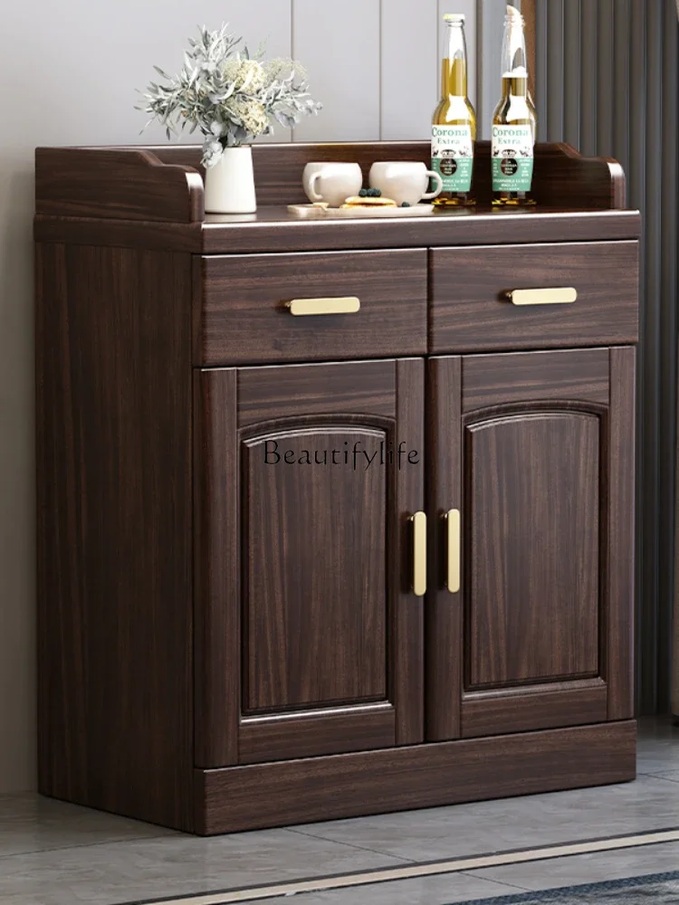 New Chinese Ebony Modern Simple Storage Cabinet Storage Cabinet