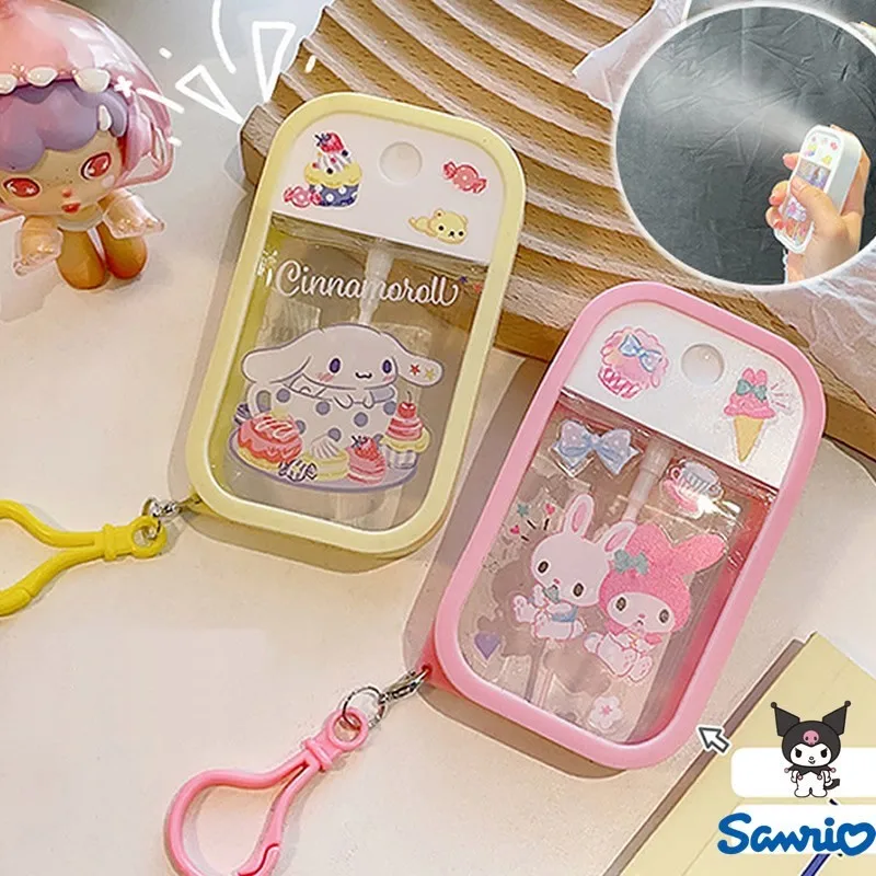 Sanrio Kuromi бутылка-распылитель Cinnamoroll, бутылка для парфюма в бутылках My Melodys Kawaii, дорожная портативная бутылка-распылитель