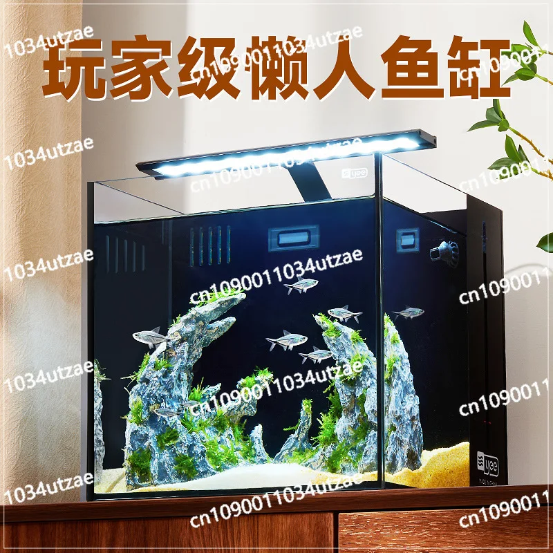 Ultra-white Fish Tank Back Filteygen Integrated Fresh Seawater Fish Tank